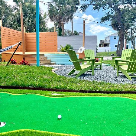 Cowboy Pool Mini Golf Beach Ocean Center Villa Daytona Beach Kültér fotó